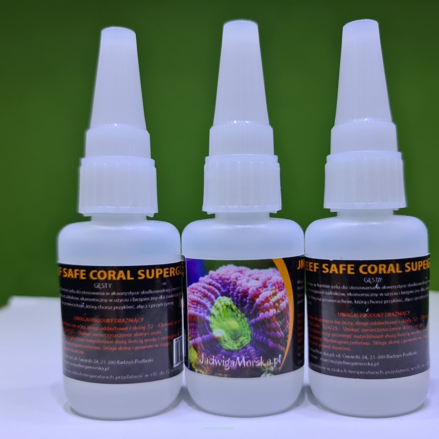  Klej JM REEF SAFE CORAL SUPERGLUE GĘSTY 20G