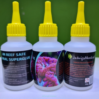  Klej JM REEF SAFE CORAL SUPERGLUE BARDZO GĘSTY (ŻEL) 50G