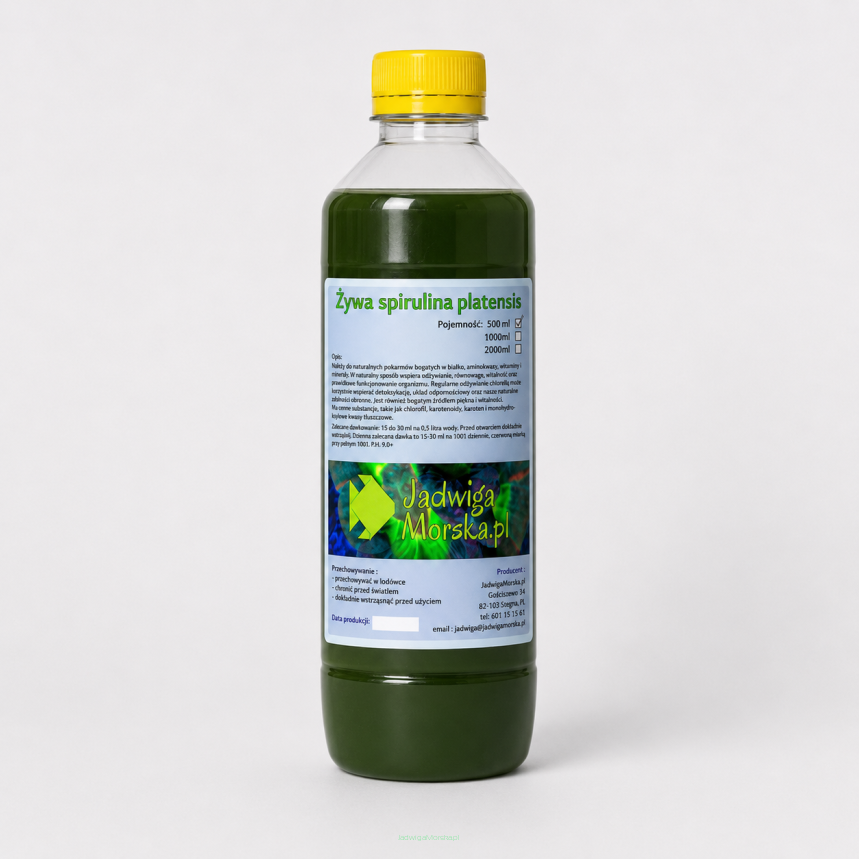 Spirulina platensis 0.25L (LIVE)