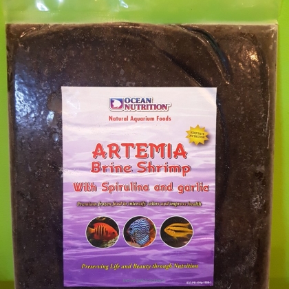 Artemia + spirulina + czosnek 454g