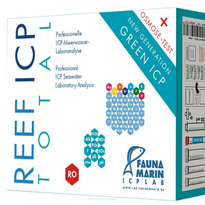 Fauna Marin Reef ICP TOTAL TEST (akwarium + woda RO)
