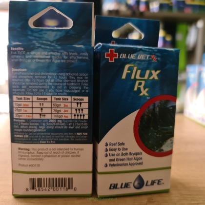 Flux Rx 2000mg fluconazole (378l) skuteczne usuwanie glonów