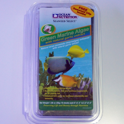 Ocean Nutrition Green Marine Algae z czosnkiem 30g + KLIPS (algi zielone)
