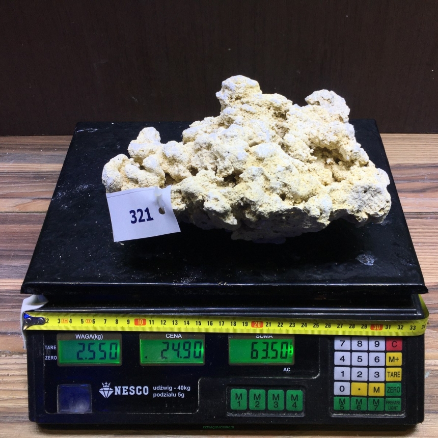 Sucha skała premium 2.55kg (24.90 pln/kg) nr J321 INDONEZJA