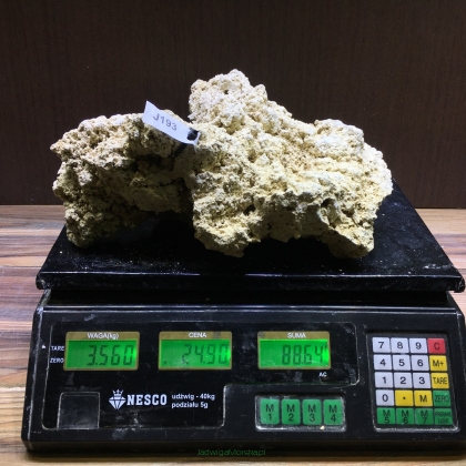 Sucha skała premium 3.56 kg (24.90 pln/kg) nr J193 INDONEZJA
